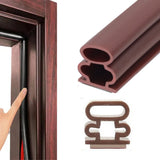 Samolepicí těsnění do dveří bronz 10 mm – gumový profil, venkovní dveře a okna