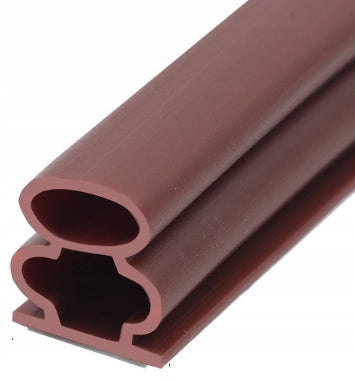 Samolepicí těsnění do dveří bronz 10 mm – gumový profil, venkovní dveře a okna