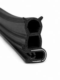 Těsnění dveří dodávky, vanu EPDM vyztužené – dvojitá komora, profil 31x16 mm
