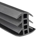Těsnění na fotovoltaické panely gumové typ T 35x37 mm – přístřešek, carport, spoje PV modulů