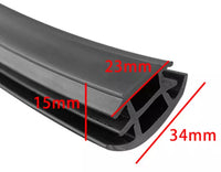 Solární fotovoltaika Univerzální Abdeckprofil T-Profil Fugen Dichtung EPDM Gummi 